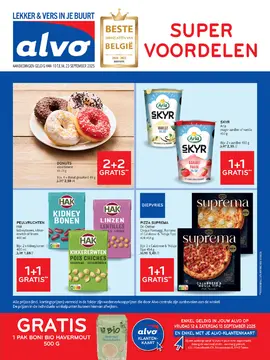 Alvo folder voorblad