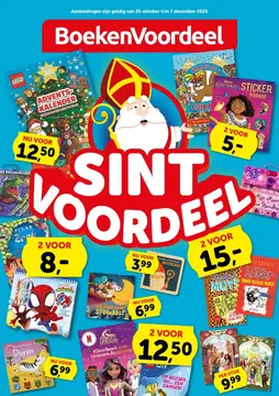 BoekenVoordeel folder voorblad