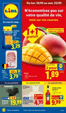 Lidl couverture de brochure