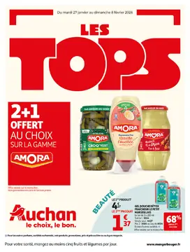 Auchan couverture de brochure