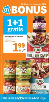 Albert Heijn folder voorblad