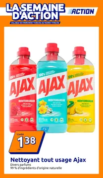 Action couverture de brochure