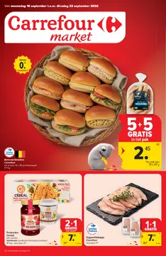 Carrefour Market folder voorblad