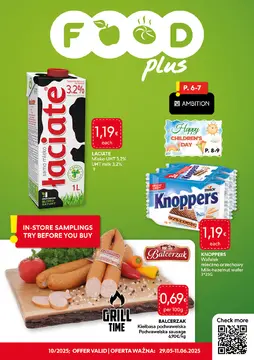 Food Plus folder voorblad