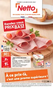 Netto couverture de brochure