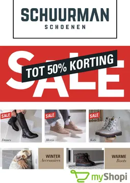 Schuurman Schoenen folder voorblad