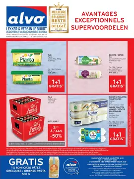 Alvo couverture de brochure