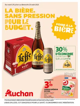 Auchan couverture de brochure