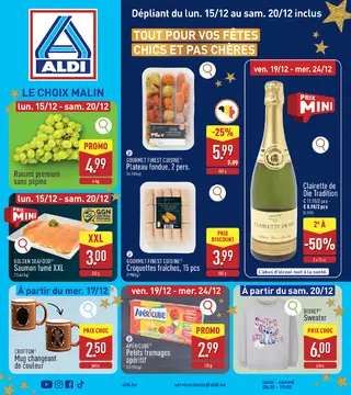 ALDI couverture de brochure