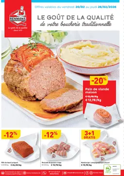 Renmans couverture de brochure