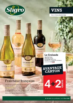 Sligro couverture de brochure