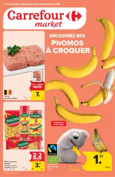 Carrefour Market couverture de brochure