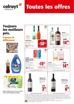 Colruyt couverture de brochure