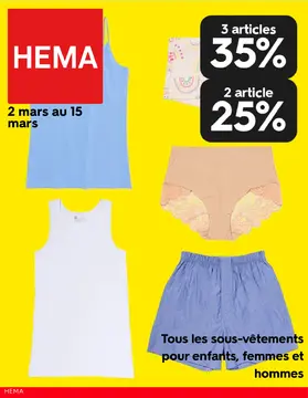 HEMA couverture de brochure