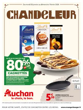 Auchan couverture de brochure