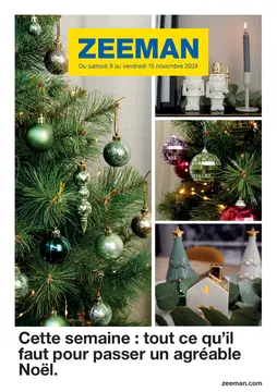 Zeeman couverture de brochure