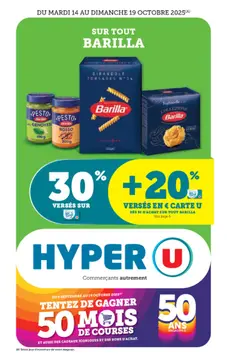 Hyper U couverture de brochure