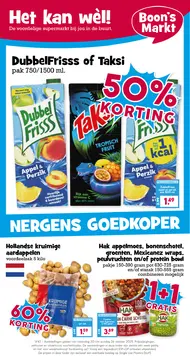 Boon's Markt folder voorblad