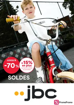 JBC couverture de brochure