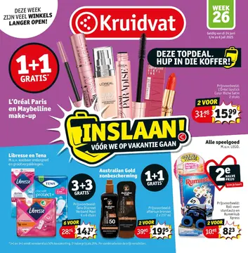 Kruidvat folder voorblad