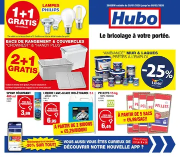Hubo couverture de brochure