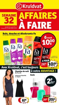 Kruidvat couverture de brochure