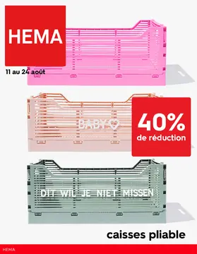 HEMA couverture de brochure