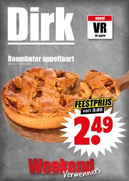 Dirk Weekendverwenners folder voorblad