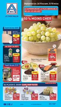 ALDI couverture de brochure