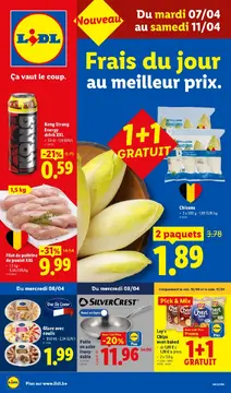 Lidl couverture de brochure