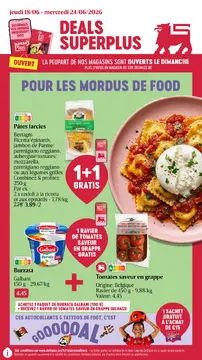Delhaize couverture de brochure