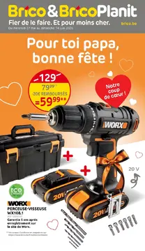 Brico&BricoPlanit couverture de brochure