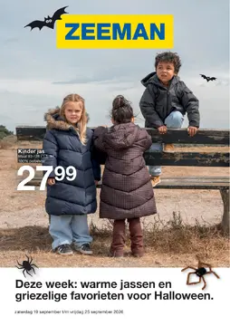 Zeeman folder voorblad
