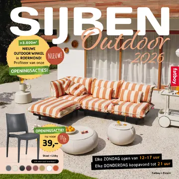 Sijben Wooncenter folder voorblad