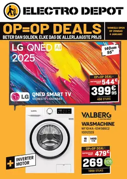 Electro Depot folder voorblad