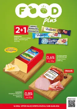 Food Plus folder voorblad