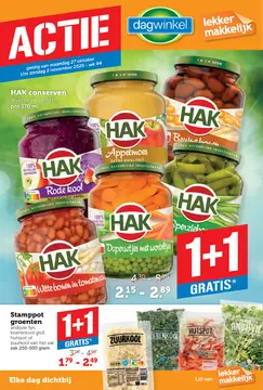 Dagwinkel folder voorblad