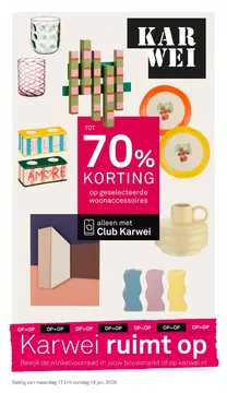 Karwei folder voorblad