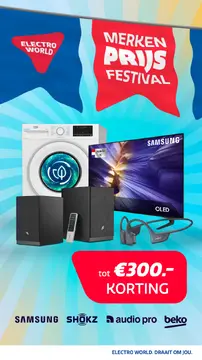 Electro World folder voorblad