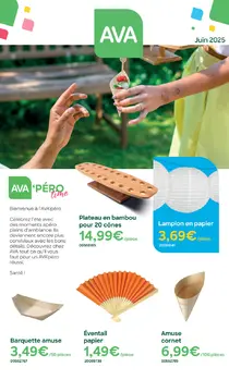 Ava couverture de brochure
