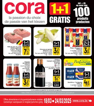Cora couverture de brochure