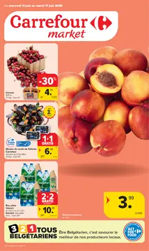 Carrefour Market couverture de brochure