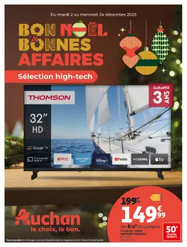 Auchan couverture de brochure