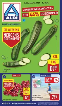 ALDI folder voorblad