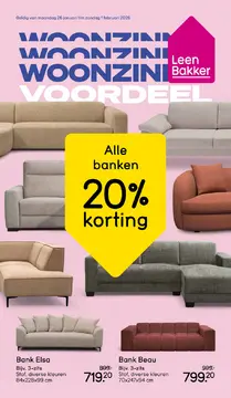 Leen Bakker folder voorblad