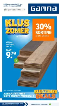 GAMMA folder voorblad