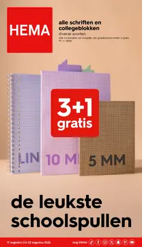 HEMA folder voorblad
