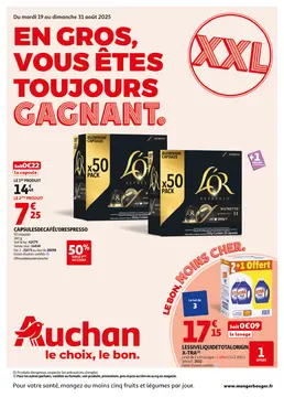 Auchan folder voorblad
