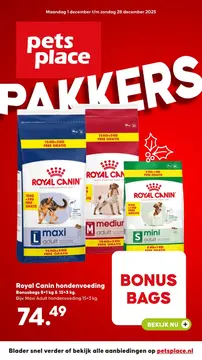 Pets Place folder voorblad