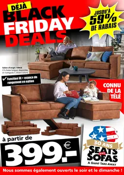 Seats and Sofas couverture de brochure
